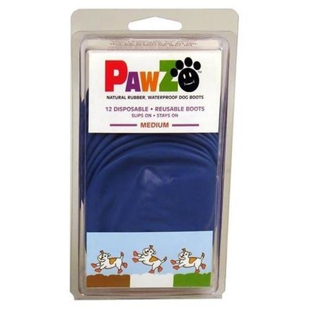 PAWZ DOG BOOTS Pawz Dog Boots 8-97515-00104-8 12 Count Medium Blue 897515001048